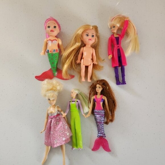 Barbie Other - Lot of Toys Barbie McDonalds Sister Mermaid Dolls